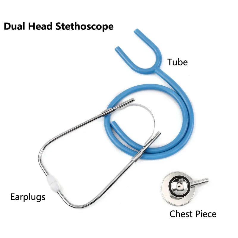 estetoscópio Profissional XceeFit cabeça dupla, dispositivos médicos, enfermeira,cardiologia, equipamentos médicos, estudante Vet