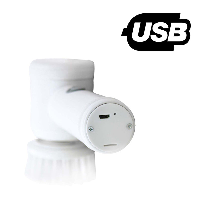 Escova de limpeza Elétrica Portátil 3 em 1  Renox Para utensílios domésticos USB Recarregavel